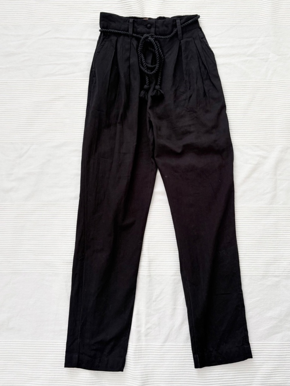 Free People Linen Blend Cord Trouser - Picture 2 of 14